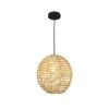 Luisa 1-Light Beige Globe Pendant Light by EQLight -Home Lights Store beige eqlight chandeliers plcl01 64 1000