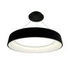 Alom 24 in. 36-Watt Integrated LED Black Circular Pendant by EQLight -Home Lights Store black eqlight chandeliers eq p lca24 b 64 1000