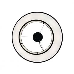 Chalim 40 in. 96-Watt Integrated LED Black Circular Chandelier by EQLight 7 Chalim 40 in. 96-Watt Integrated LED Black Circular Chandelier by EQLight -Home Lights Store black eqlight chandeliers eq p lcc40 b 4f 1000