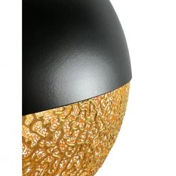 Iktan 1-Light Black Globe Pendant Light by EQLight -Home Lights Store black eqlight chandeliers eq21 p bg04 1f 1000