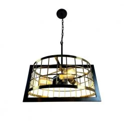 Akbal 3-Light Black Drum Chandelier by EQLight -Home Lights Store black eqlight chandeliers eq21 p bg17 4f 1000