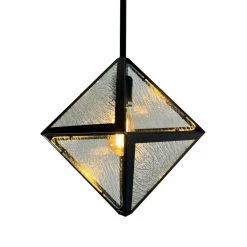 Nicteel 1-Light Black Craftsman Pendant Light by EQLight -Home Lights Store black eqlight chandeliers eq21 p rb14 4f 1000