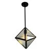 Nicteel 1-Light Black Craftsman Pendant Light by EQLight -Home Lights Store black eqlight chandeliers eq21 p rb14 64 1000