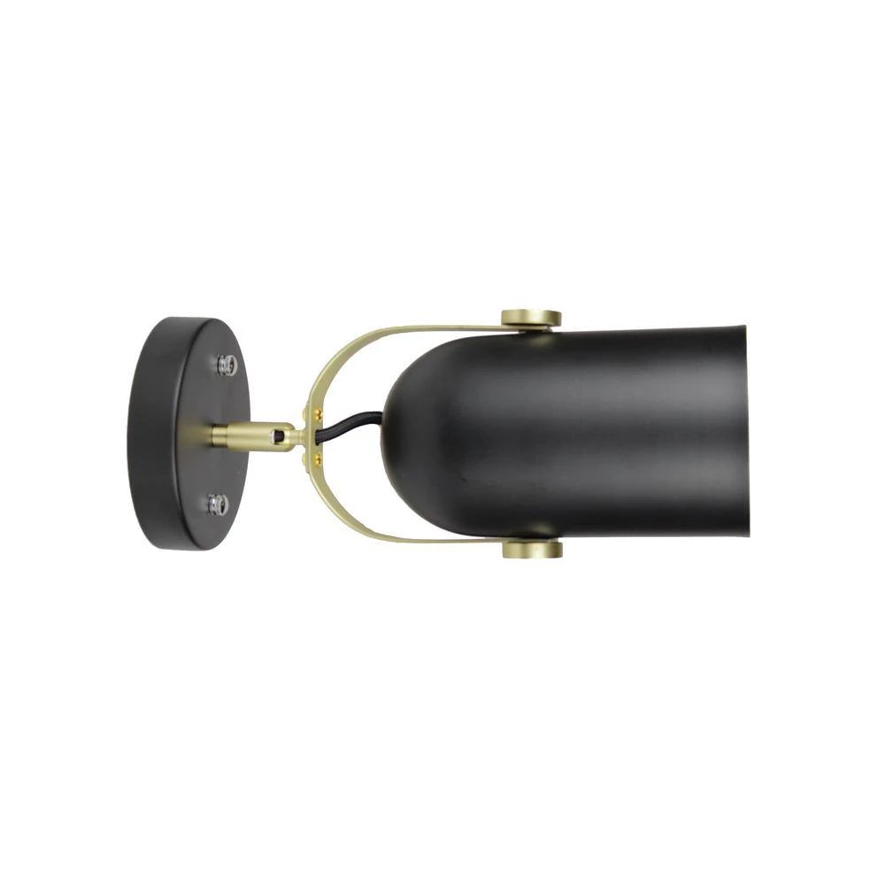 Industrial Theatrical 1-Light Black Wall Sconce by EQLight 5 Industrial Theatrical 1-Light Black Wall Sconce by EQLight - Image 3