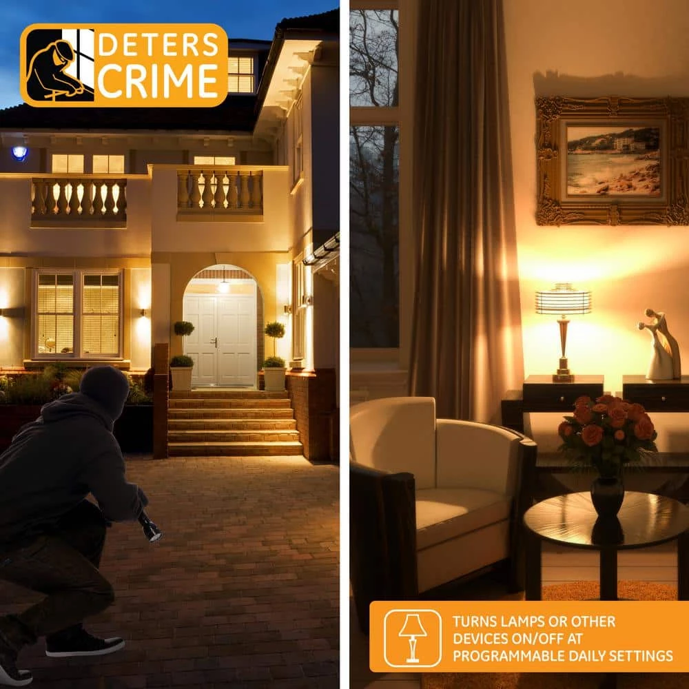 24-Hour Outdoor Plug-In Mechanical Timer by GE 3 24-Hour Outdoor Plug-In Mechanical Timer by GE - Image 3