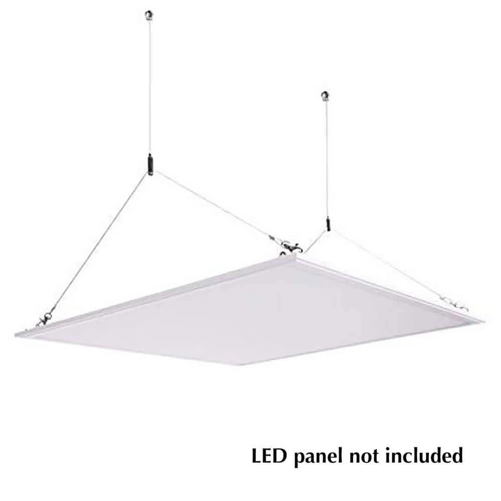 3.3 ft. Adjustable Flat LED Ceiling Panel Hanging Chain Kit by eSenLite 4 3.3 ft. Adjustable Flat LED Ceiling Panel Hanging Chain Kit by eSenLite - Image 3