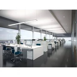 3.3 ft. Adjustable Flat LED Ceiling Panel Hanging Chain Kit by eSenLite 18 3.3 ft. Adjustable Flat LED Ceiling Panel Hanging Chain Kit by eSenLite -Home Lights Store esenlite ceiling light parts eefptl hk c3 1000