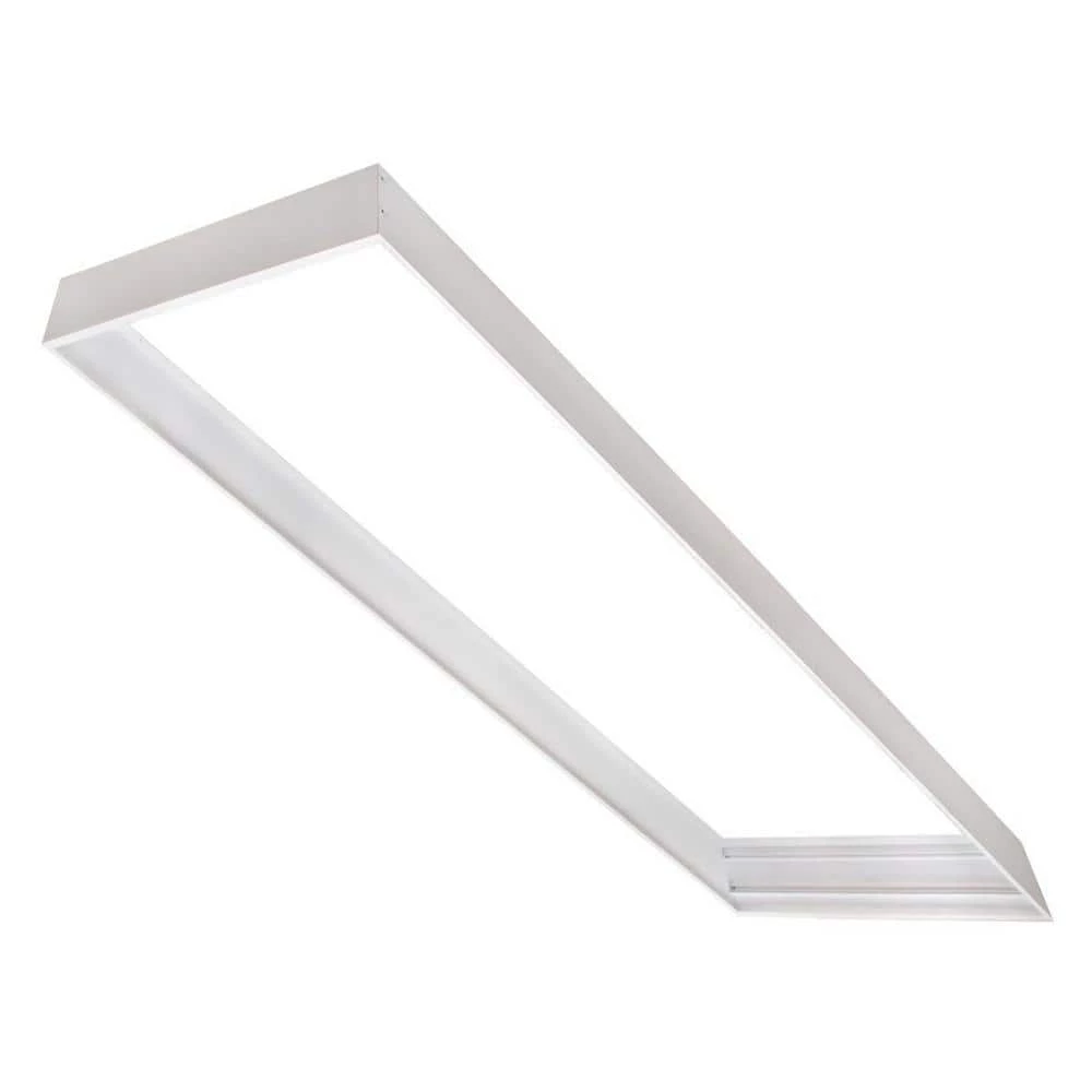 1 ft. x 4 ft. LED Ceiling Light Universal Surface Mount Frame by eSenLite 3 1 ft. x 4 ft. LED Ceiling Light Universal Surface Mount Frame by eSenLite