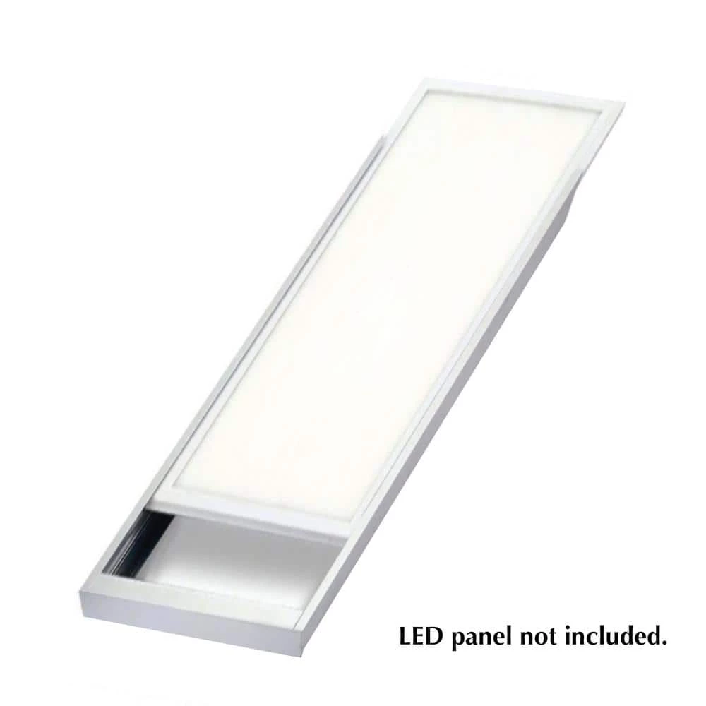 1 ft. x 4 ft. LED Ceiling Light Universal Surface Mount Frame by eSenLite 4 1 ft. x 4 ft. LED Ceiling Light Universal Surface Mount Frame by eSenLite - Image 2