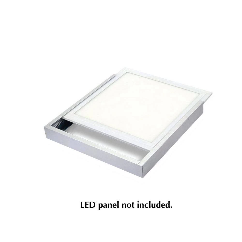 2 ft. x 2 ft. LED Ceiling Light Universal Surface Mount Frame by eSenLite 4 2 ft. x 2 ft. LED Ceiling Light Universal Surface Mount Frame by eSenLite - Image 2
