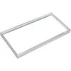 2 ft. x 4 ft. LED Ceiling Light Universal Surface Mounting Frame Kit for Flat Panel by eSenLite -Home Lights Store esenlite ceiling light parts eefptl smf 2x4 64 1000