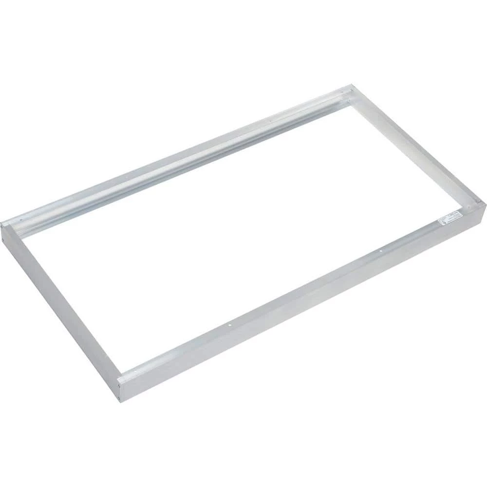 2 ft. x 4 ft. LED Ceiling Light Universal Surface Mounting Frame Kit for Flat Panel by eSenLite 2 2 ft. x 4 ft. LED Ceiling Light Universal Surface Mounting Frame Kit for Flat Panel by eSenLite