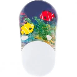 0.5-Watt Aqualites Color-Changing Integrated LED Plug In Tropical Fish Night Light by GE -Home Lights Store ge led night lights 10908 1f 1000