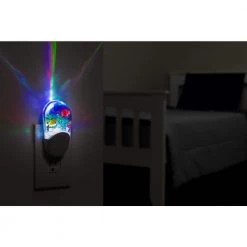 0.5-Watt Aqualites Color-Changing Integrated LED Plug In Tropical Fish Night Light by GE -Home Lights Store ge led night lights 10908 4f 1000