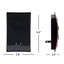 Nickel LED CoverLite Night Light by GE -Home Lights Store ge led night lights 11257 76 1000