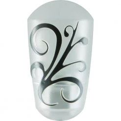 Decorative LED Night Light, Dusk-to-Dawn Sensor, Auto On/Off, Black and White Design by GE -Home Lights Store ge led night lights 11310 76 1000