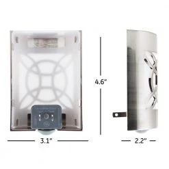 LED CoverLite Nickel Night Light by GE -Home Lights Store ge led night lights 11358 66 1000