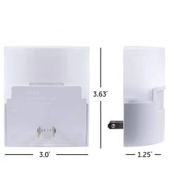 0.5-Watt Motion Activated Plug In Integrated LED Night Light by GE -Home Lights Store ge led night lights 12201 44 1000