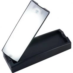 Battery Operated Motion-Sensing Black LED Task Night Light by GE