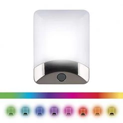 0.5-Watt Color-Changing Plug In Light Sensing Integrated LED Night Light by GE