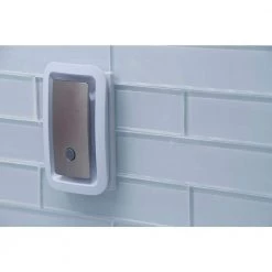 LED Brushed Nickel Amber Glow SleepLite Night Light by GE -Home Lights Store ge led night lights 36244 4f 1000