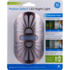 0.5-Watt Motion Activated Plug In Light Sensing Integrated LED Night Light by GE -Home Lights Store ge led night lights 37261 76 1000