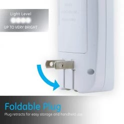 0.5-Watt Rechargeable with Battery Backup, 4-in-1 Power Failure Light Sensing Integrated LED Night Light -Home Lights Store ge led night lights 37373 fa 1000