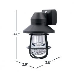 0.5-Watt Plug In Light Sensing Integrated Vintage LED Cage Night Light -Home Lights Store ge led night lights 38628 44 1000