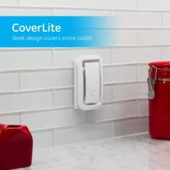 0.5-Watt CoverLite Plug In Light Sensing Integrated LED Night Light with Dimmer by GE -Home Lights Store ge led night lights 39977 t1 1f 1000