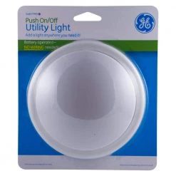 White Battery Operated Closet Tap Light by GE -Home Lights Store ge led night lights 54807 c3 1000