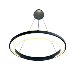 Litza 41-Watt Integrated LED Gray Wagon Wheel Pendant Light by EQLight -Home Lights Store gray eqlight chandeliers eq21 p lg11 4f 1000