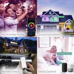 6 In. Wi-Fi Smart Ultra-Thin Recessed Integrated LED 12W 1100 Lumens Dimmable, Works w/Alexa/Google Wet Rated (24-Pack) by InfiBrite -Home Lights Store infibrite recessed lighting kits 002 1 12w hl 24 31 1000