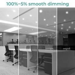 6 in. Canless 2700K Soft White 12W 1050LM Thin New Construction Integrated LED Recessed Light Kit, Wet Rated (6 Pack) by InfiBrite -Home Lights Store infibrite recessed lighting kits 002 2 12w hl 6 76 1000