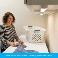 Battery-Operated 18 in. LED White Under Cabinet Light Bar by GE 11 Battery-Operated 18 in. LED White Under Cabinet Light Bar by GE -Home Lights Store white 1 pack ge under cabinet lights 41214 t1 44 1000