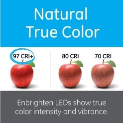 Hardwired 24 in. LED White Under Cabinet Light, 3 Color Tempurature Options, 4-Pack by GE -Home Lights Store white 4 pack ge under cabinet lights 60486 66 1000