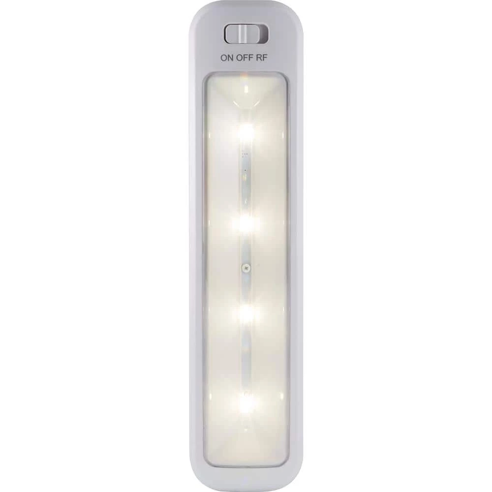 9 in. Battery Operated Wireless Remote LED Under Cabinet Light Fixtures (3-Pack) by GE 5 9 in. Battery Operated Wireless Remote LED Under Cabinet Light Fixtures (3-Pack) by GE - Image 3