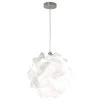 Hado 1-Light White Large Pendant Globe by EQLight -Home Lights Store white eqlight chandeliers ph3l01 64 1000