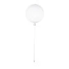 Itzel 15 in. 1-Light White Balloon Flush Mounted with RGBW LED Bulb Included by EQLight 1 Itzel 15 in. 1-Light White Balloon Flush Mounted with RGBW LED Bulb Included by EQLight -Home Lights Store white eqlight flush mount lights eqpkidw14 64 1000