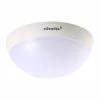 10-Watt White Integrated LED Wall Ceiling Flush Mount with Doppler Sensor Dusk to Dawn Multi-Function Light by eSenLite -Home Lights Store white esenlite flush mount lights ee110wmc 64 1000
