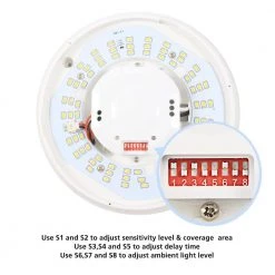 Home Lights Store -Home Lights Store white esenlite flush mount lights ee110wmc e1 1000