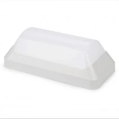 12-Watt Radar-Motion Activated Warm White Integrated LED Wall or Ceiling Surface Mount Flood Light by eSenLite -Home Lights Store white esenlite flush mount lights ee112wmc ww 4f 1000