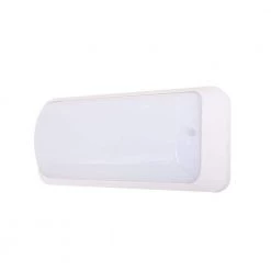 Home Lights Store 8 12-Watt Radar-Motion Activated Warm White Integrated LED Wall or Ceiling Surface Mount Flood Light by eSenLite