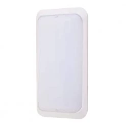 12-Watt Radar-Motion Activated Warm White Integrated LED Wall or Ceiling Surface Mount Flood Light by eSenLite -Home Lights Store white esenlite flush mount lights ee112wmc ww c3 1000