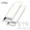 1 ft. x 4 ft. 400W Equivalent 4200LM Dimmable CCT White Integrated LED Panel Light Flush Mount Troffer w/ Frames (2-PK) by eSenLite -Home Lights Store white esenlite troffers eefptl1440w rcfr 64 1000