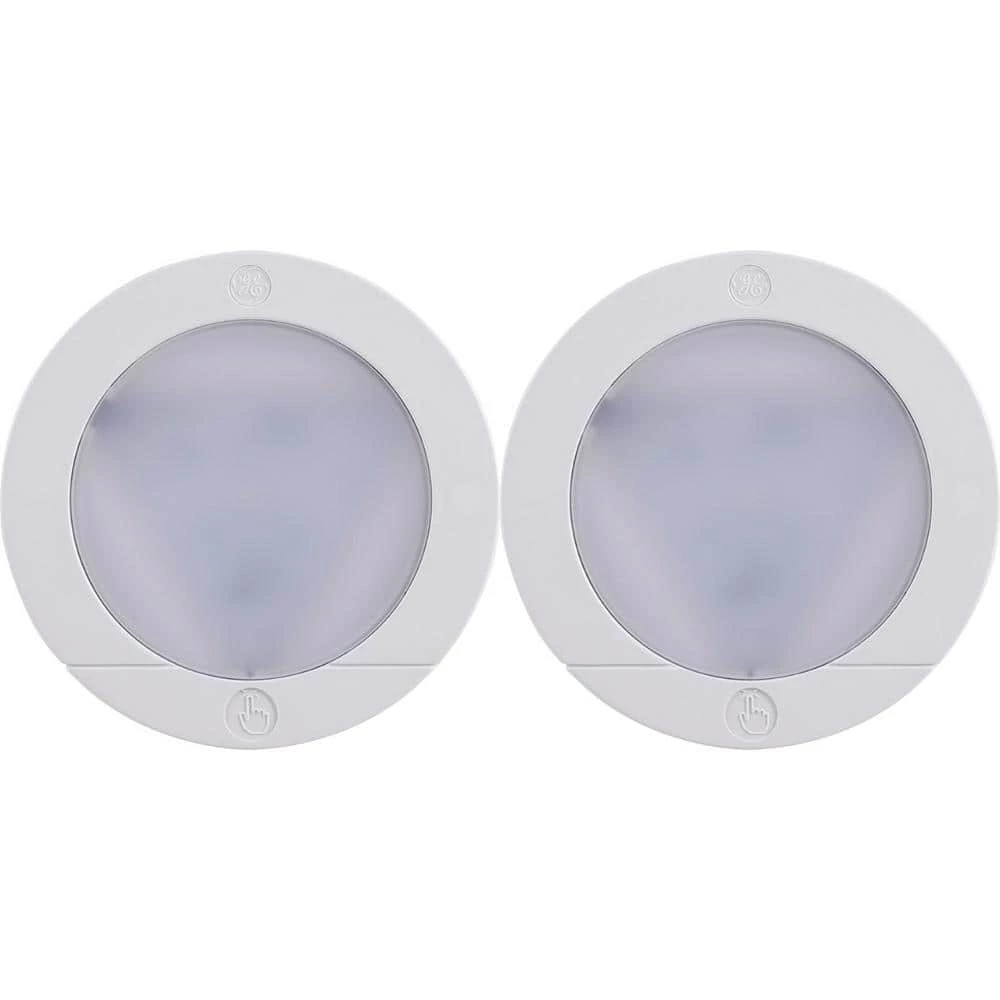 Touch Activated White LED Puck Light (2-Pack) by GE 7 Touch Activated White LED Puck Light (2-Pack) by GE - Image 5