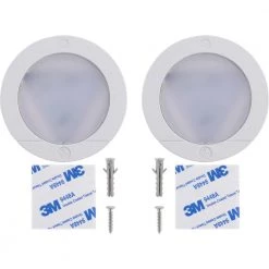 Touch Activated White LED Puck Light (2-Pack) by GE 15 Touch Activated White LED Puck Light (2-Pack) by GE -Home Lights Store white ge puck lights 25434 44 1000