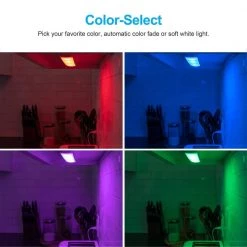 Battery-Operated 12 in. LED Color-Changing Under Cabinet Light Bar by GE 13 Battery-Operated 12 in. LED Color-Changing Under Cabinet Light Bar by GE -Home Lights Store white ge under cabinet lights 41617 t1 44 1000