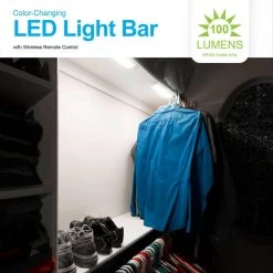 Battery-Operated 12 in. LED Color-Changing Under Cabinet Light Bar by GE 11 Battery-Operated 12 in. LED Color-Changing Under Cabinet Light Bar by GE -Home Lights Store white ge under cabinet lights 41617 t1 4f 1000