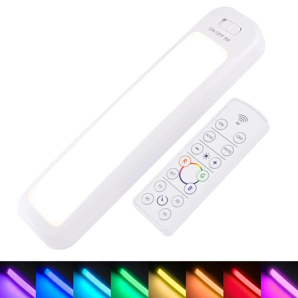 Battery-Operated 12 in. LED Color-Changing Under Cabinet Light Bar by GE 9 Battery-Operated 12 in. LED Color-Changing Under Cabinet Light Bar by GE - Image 7