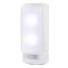 White Wireless Motion-Sensing LED Sconce by GE -Home Lights Store white ge wall sconces 17455 64 1000